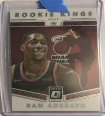 Bam Adebayo #14 Basketball Cards 2017 Panini Donruss Optic Rookie Kings Prices