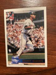 Manny Ramirez #400 Baseball Cards 1996 Topps Prices