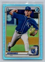 Ben Hernandez [Chrome Blue Refractor] #BD-19 Baseball Cards 2020 Bowman Draft Prices