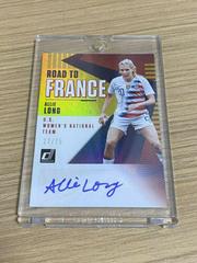 Allie Long [Gold] Soccer Cards 2018 Panini Donruss Road to France Autographs Prices
