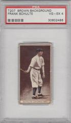 Frank Schulte Baseball Cards 1912 T207 Brown Background Prices