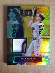 Max Kepler [Gold] #SELS-MK Baseball Cards 2022 Panini Select Swatches Prices