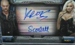 Karrion Kross, Scarlett Wrestling Cards 2021 Topps WWE Undisputed Dual Autographs Prices