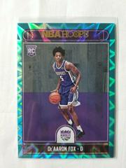 DE'Aaron Fox [Teal Explosion] #255 Basketball Cards 2017 Panini Hoops Prices