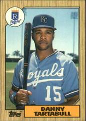 Danny Tartabull Baseball Cards 1987 Topps Traded Tiffany Prices