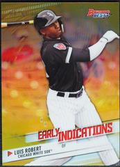 Luis Robert [Gold] Baseball Cards 2018 Bowman's Best Early Indications Prices