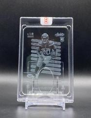 Breece Hall #G-BH Football Cards 2022 Panini Absolute Glass Prices