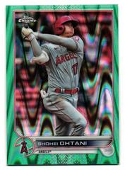 Shohei Ohtani [Sonic Aqua RayWave] #1 Baseball Cards 2022 Topps Chrome Prices