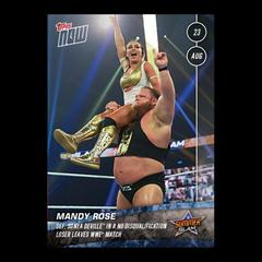Mandy Rose, Sonya Deville Wrestling Cards 2020 Topps Now WWE Prices
