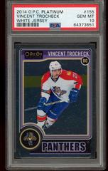 Vincent Trocheck [White Jersey White Ice] #155 Hockey Cards 2014 O-Pee-Chee Platinum Prices