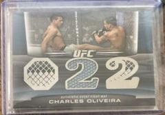 Charles Oliveira #FM-CO Ufc Cards 2011 Topps UFC Title Shot Fight Mat Relics Prices