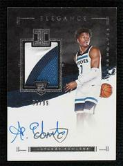 Anthony Edwards [Jersey Autograph] #140 Basketball Cards 2020 Panini Impeccable Prices