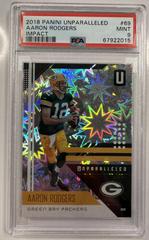 Aaron Rodgers [Impact] #69 Football Cards 2018 Panini Unparalleled Prices