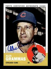 Alex Grammas #AGR Baseball Cards 2012 Topps Heritage Real One Autographs Prices