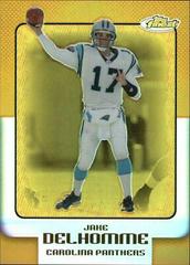 Jake Delhomme [Gold Refractor] #107 Football Cards 2006 Topps Finest Prices