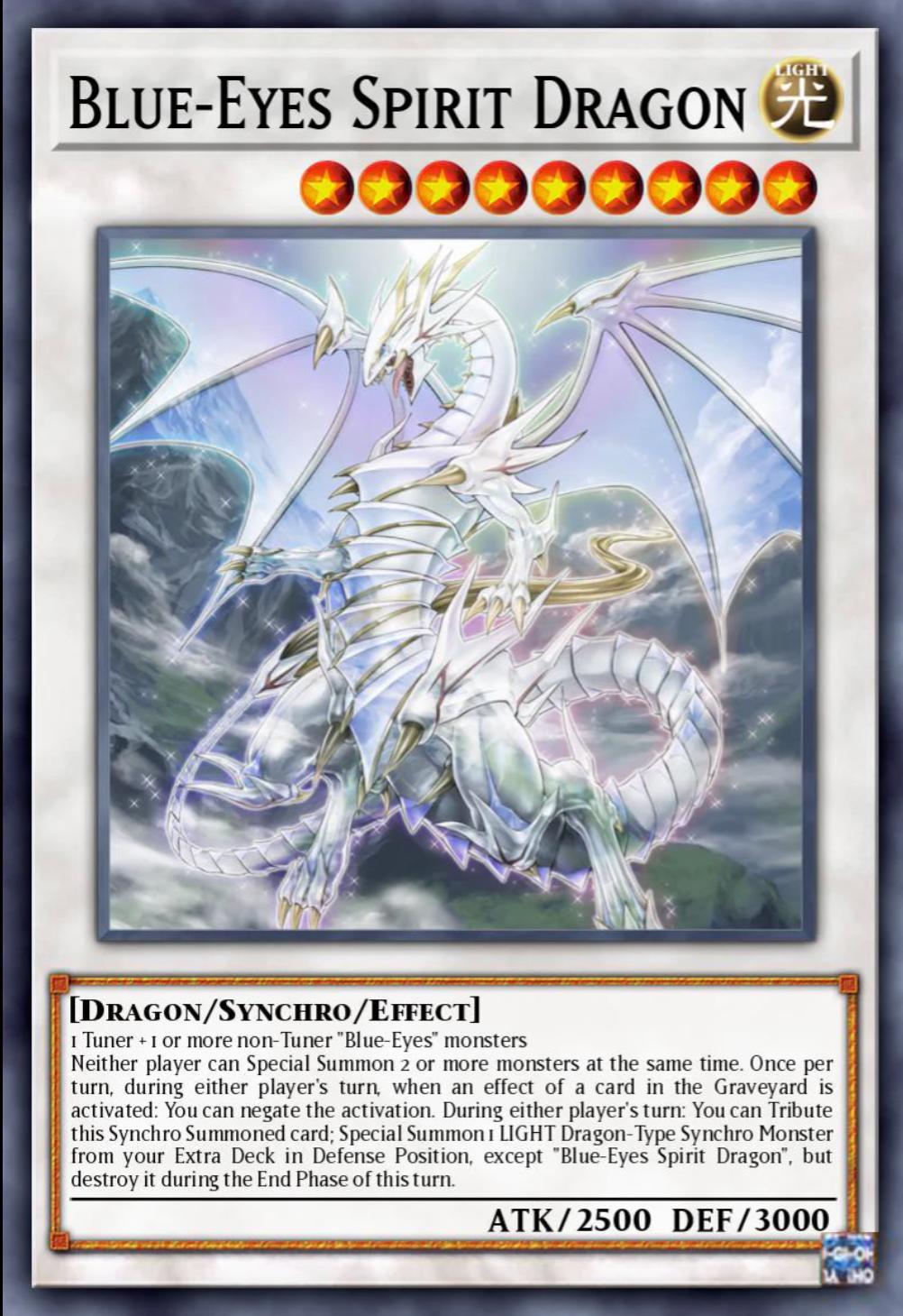 Blue-Eyes Spirit Dragon [Collector's Rare] RA02-EN030 YuGiOh 25th Anniversary Rarity Collection II