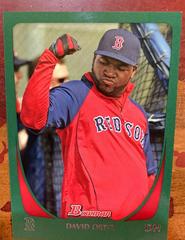 David Ortiz [Green] Baseball Cards 2011 Bowman Prices
