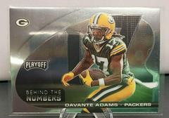 Davante Adams #BTN-DAD Football Cards 2021 Panini Playoff Behind the Numbers Prices