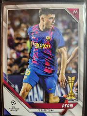 Pedri Soccer Cards 2021 Topps UEFA Champions League Prices