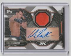 Luke Rockhold Ufc Cards 2015 Topps UFC Chronicles Autograph Relics Prices
