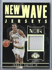 Jabari Smith Jr. #NWJ-JSJ Basketball Cards 2022 Panini Noir New Wave Jerseys Prices