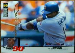 Tony Gwynn [Gold Signature] Baseball Cards 1995 Collector's Choice Prices