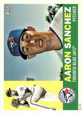 Aaron Sanchez [5x7] #46 Baseball Cards 2017 Topps Archives