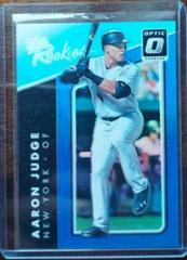 Aaron Judge [Blue] Baseball Cards 2017 Panini Donruss Optic the Rookies Prices