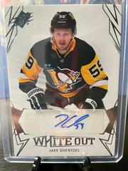 Jake Guentzel Hockey Cards 2022 SPx White Out Autographs Prices