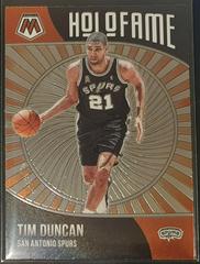 Tim Duncan #5 Basketball Cards 2020 Panini Mosaic HoloFame Prices