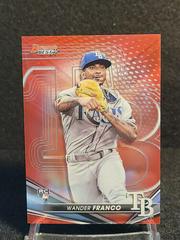 Wander Franco [Red] #39 Baseball Cards 2022 Bowman's Best Prices