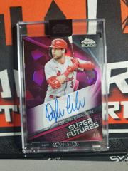 Dylan Carlson [Red] Baseball Cards 2022 Topps Chrome Black Super Futures Autographs Prices