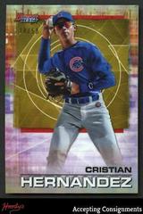 Cristian Hernandez [Gold Refractor] #3 Baseball Cards 2021 Bowman’s Best Prices