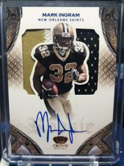 Mark Ingram [Jersey Autograph Blue] #217 Football Cards 2011 Panini Crown Royale Prices