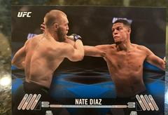 Nate Diaz [Blue] #36 Ufc Cards 2017 Topps UFC Knockout Prices