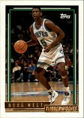 Doug West #37 Basketball Cards 1992 Topps Gold Prices