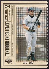 Jeff Bagwell #T12 Baseball Cards 1999 Upper Deck Textbook Excellence Prices