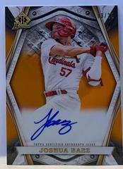 Joshua Baez [Orange] #BIA-JB Baseball Cards 2022 Bowman Chrome Invicta Autographs Prices