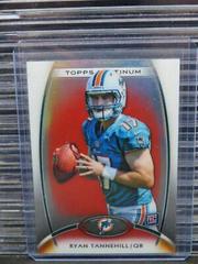 Ryan Tannehill [Red Refractor] Football Cards 2012 Topps Platinum Prices
