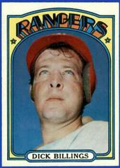 Dick Billings #148 Baseball Cards 1972 Topps Prices