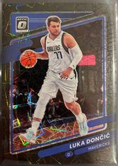 Luka Doncic [Black Velocity] Basketball Cards 2021 Panini Donruss Optic Prices