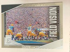 Aaron Rodgers #FV-4 Football Cards 2019 Donruss Elite Field Vision Prices
