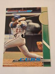 Sammy Sosa Baseball Cards 1993 Stadium Club Cubs Prices