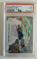 Stephen Curry [Blue] Basketball Cards 2019 Panini Status Upper Echelon Prices