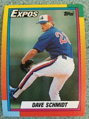 Dave Schmidt Baseball Cards 1990 Topps Traded Prices