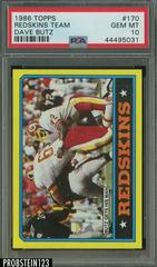 Redskins Team [Dave Butz] Football Cards 1986 Topps Prices