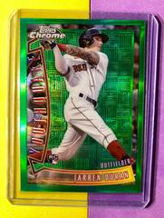 Jarren Duran [Green] Baseball Cards 2022 Topps Chrome Youthquake Prices