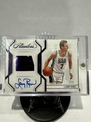 Larry Bird [Amethyst] #11 Basketball Cards 2022 Panini Flawless Autograph Prices