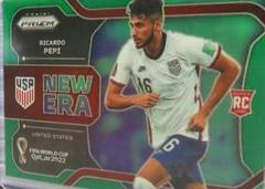 Ricardo Pepi [Green] Soccer Cards 2022 Panini Prizm World Cup New Era Prices
