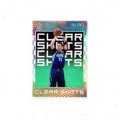 Luka Doncic [Green] #10 Basketball Cards 2019 Panini Illusions Clear Shots Prices